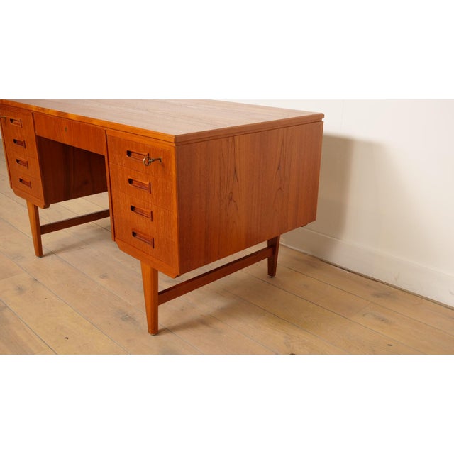Vintage Desk in Teak, 1960s For Sale - Image 10 of 18