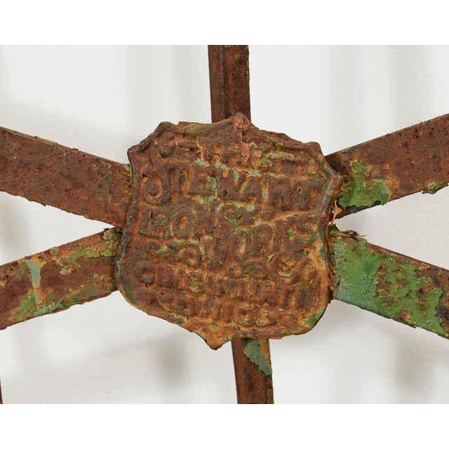 Late 19th Century 19th Century Stewart Iron Works Wrought Iron Double Entry Gates For Sale - Image 5 of 18