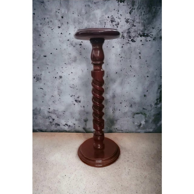 1950s Tortile Spiral Wooden Column, 1950s For Sale - Image 5 of 6