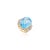 35.2 Ctw Bohemian Chic Sky Blue Topaz & Diamond Cocktail Ring Size 6 For Sale - Image 4 of 12