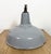 Industrial British Grey Enamel Factory Pendant Lamp from Benjamin Electric Manufacturing Company, 1960s For Sale - Image 14 of 17