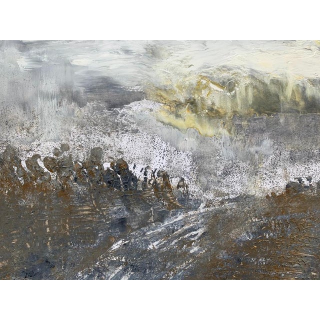 Monika Rossa, Landscape, 2018, Oil on Board For Sale - Image 4 of 6