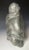Stone Mid 20th Century +25 LBS Huge Native Inuit Hand Carved Stone Sitting Human Art Sculpture For Sale - Image 7 of 11