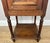 Metal French Bedside Table in Oak with Marble Top For Sale - Image 7 of 17