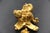 Brooch in Gilt Bronze by Line Vautrin, 1950s For Sale - Image 4 of 8