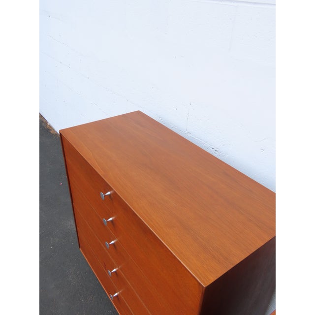 George Nelson for Herman Miller Mid Century Tall Chest of Drawers a Pair 6594 For Sale - Image 14 of 18