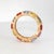 Contemporary 14k Gold Multi-Gemstone Ring With Asscher-Cut Sapphires For Sale - Image 3 of 18