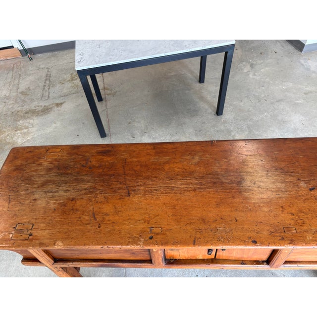 Wood Antique Chinese Temple Altar Sideboard For Sale - Image 7 of 8
