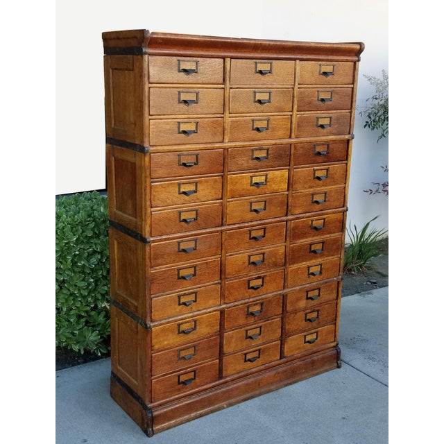 Antique French Globe Wernicke Oak Stackable Barrister Letter File Cabinet 36 Drawers Chairish