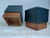 Mid-Century Modern Set of Vintage Poufs, 1940 For Sale - Image 3 of 16