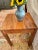 Late 20th Century Late 20th Century Vintage Oak Side Table - Parsons Style For Sale - Image 5 of 10