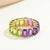 14K Yellow Gold 4 x 6 mm Natural Amethyst｜Purple｜Emerald-Cut｜Eye Clean 4 x 6 mm Natural Peridot｜Green｜Emerald-Cut｜Eye...