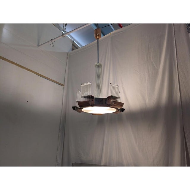 Art Deco Pendant Lamp, 1930s For Sale - Image 10 of 13