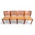 Wood Model 408 Teak Paper Cord Dining Chairs by Niels Otto Møller for J.L. Møllers, 1975, Set of 4 For Sale - Image 7 of 18