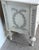 Italian Hand-Carved Tuscan Chest with Laurel Garlands in Antiqued Silver Leaf For Sale - Image 13 of 18