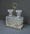 Bronze and Crystal Liquor Cabinet, Late 19th Century, Set of 3 For Sale - Image 4 of 18