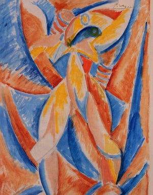 Picasso Study for Standing Nude Giclee Numbered Edition