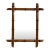 Antique Faux Bamboo Mirror For Sale