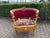 1970 French Louis XVI Gold Beech Velvet Sofa Set 3pc For Sale - Image 10 of 18