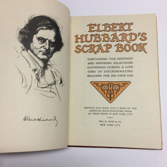 1920s 1923 Elbert Hubbard's Scrap Book For Sale - Image 5 of 11