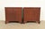 Baker Furniture Chippendale Carved Mahogany Nightstands, Newly Refinished For Sale - Image 14 of 15