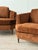 Mid-Century Lounge Chair in Chocolate Chenille For Sale - Image 4 of 12