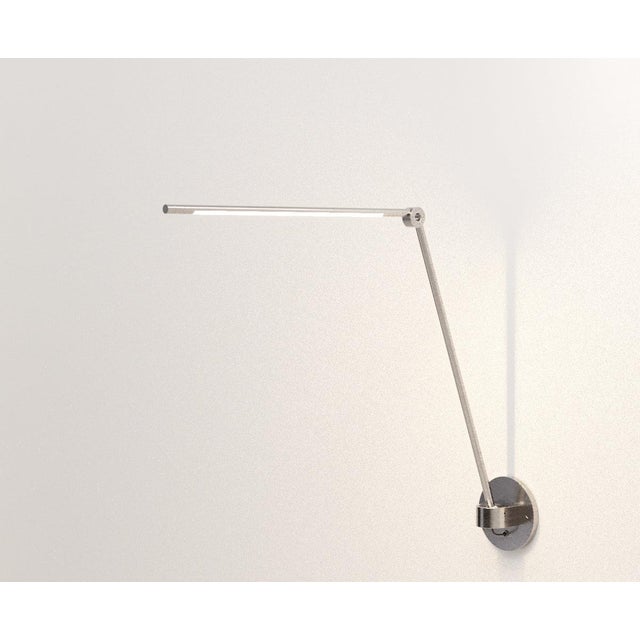Modern Juniper Thin Task Lamp With Wall Mount For Sale - Image 3 of 7