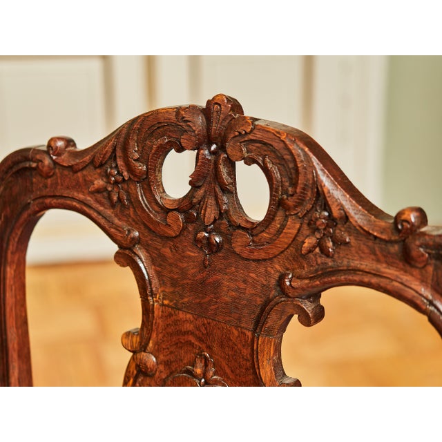 Neo-Rococo Chairs from Liège, Set of 6 For Sale - Image 4 of 15