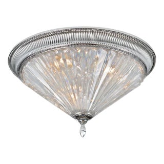 Collection Diamante Ceiling Lamp in Metal and Crystal by Jago For Sale
