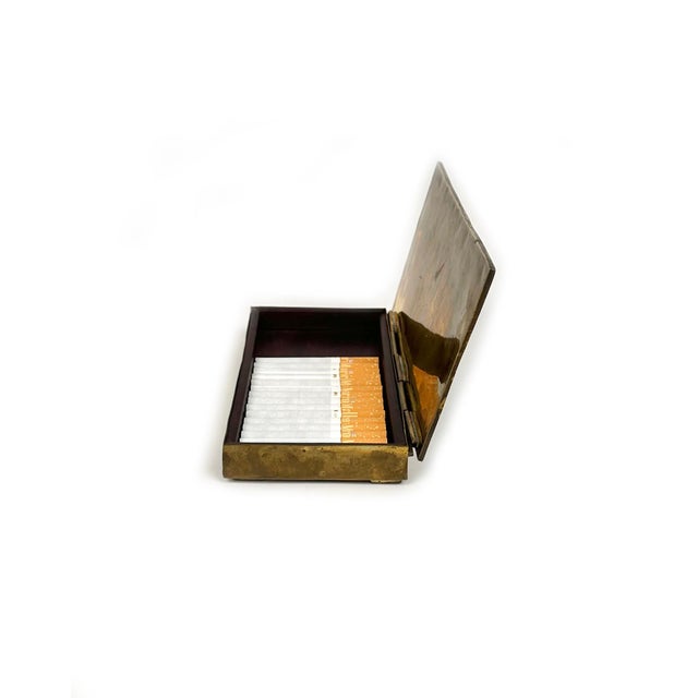 Mexican Cigar Box in Malachite and Wood, 1960s For Sale - Image 10 of 15