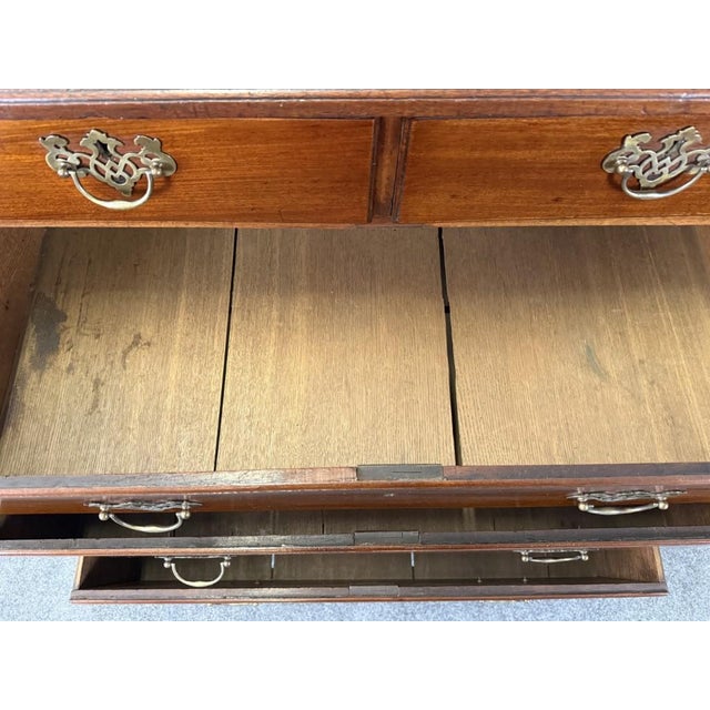 18th Century Mahogany 5-Drawer Chest For Sale - Image 12 of 16