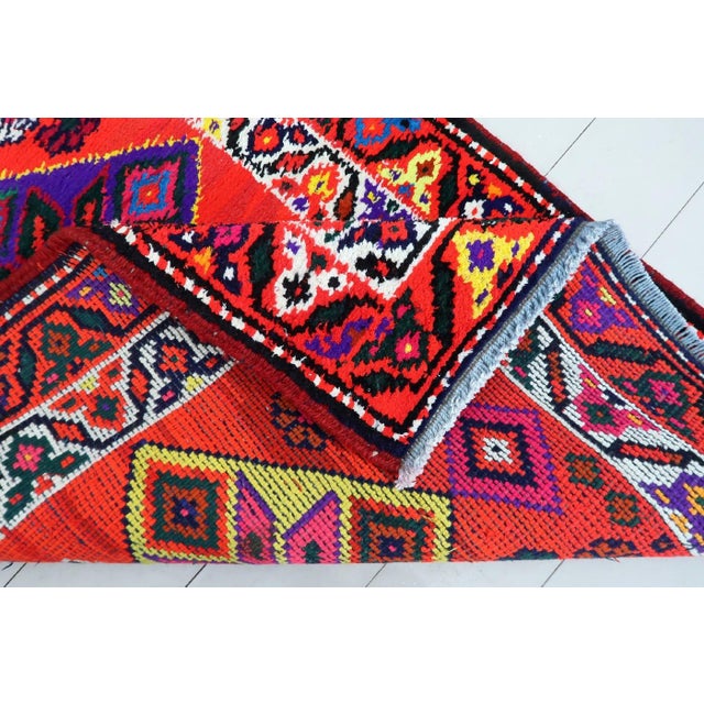 Late 20th Century Turkish Kilim Runner-2′9″ × 11′9″ For Sale - Image 12 of 13