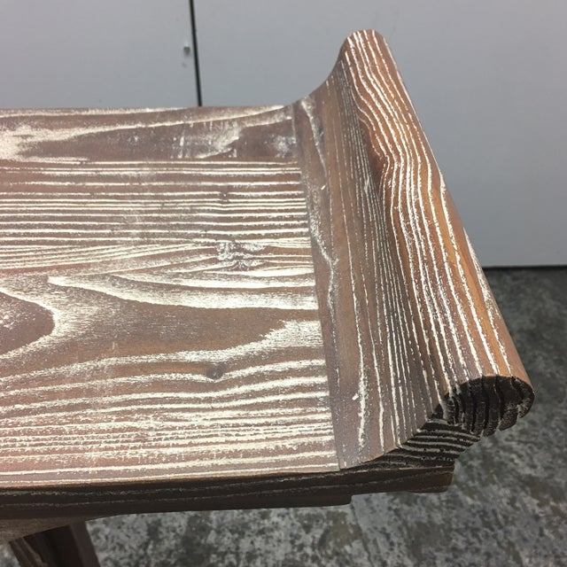 Ballard Designs Ananda Whitewash Elm Console Table Chairish