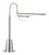 Regina Andrew Raven Task Lamp in Polished Nickel For Sale