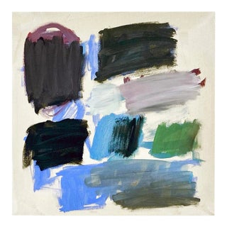 Contemporary Abstract Acrylic on Canvas Painting "Tons of Dreams (Like Kurosawa's)" by Laura Basterra Sanz For Sale