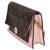 Contemporary Rose Ballerine Monogram Canvas Flore Chain Wallet For Sale - Image 3 of 9