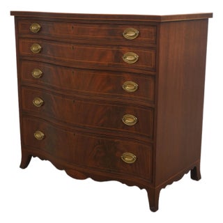 Biggs Mahogany Federal Style John Shaw Chest For Sale