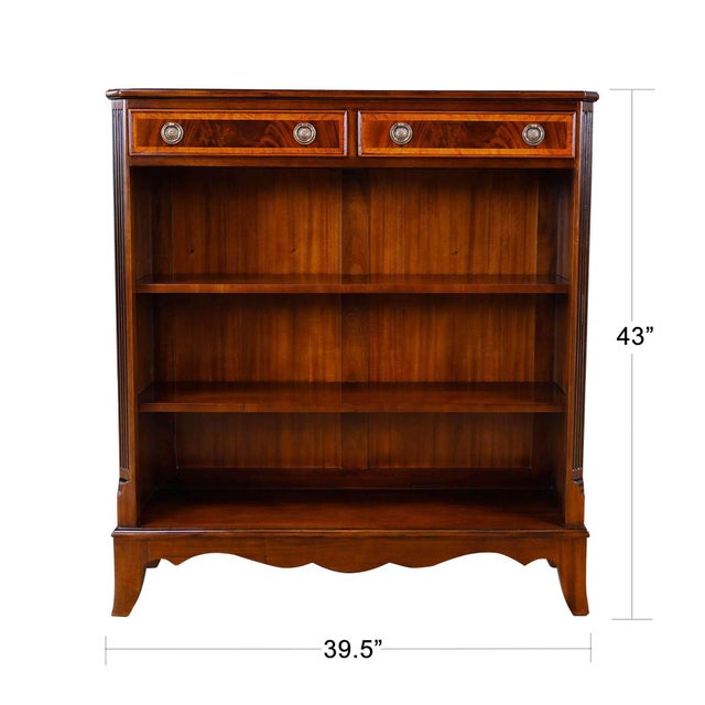The Niagara Furniture version of a Two Drawer Bookcase. One of our favorite bookcases this item features a simple yet...