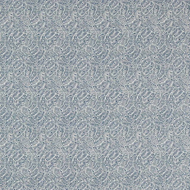 Morris & Co Yew & Aril Fabric in Indigo - a Sample For Sale