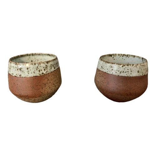 Pair of Contemporary Porcelain Tumblers