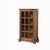 2020s Mission Solid Oak Display Bookcase - Micheals Cherry For Sale - Image 5 of 14