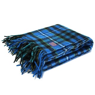 Pendleton Camp Blanket Plaid Blue For Sale