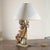 Wood Wooden Angel Cherub Lamp For Sale - Image 7 of 8