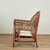 French Art Deco Rattan Pair of Armchairs For Sale - Image 9 of 16