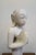 19th Century Burmese Alabaster Buddhist Monk Statue For Sale - Image 9 of 11