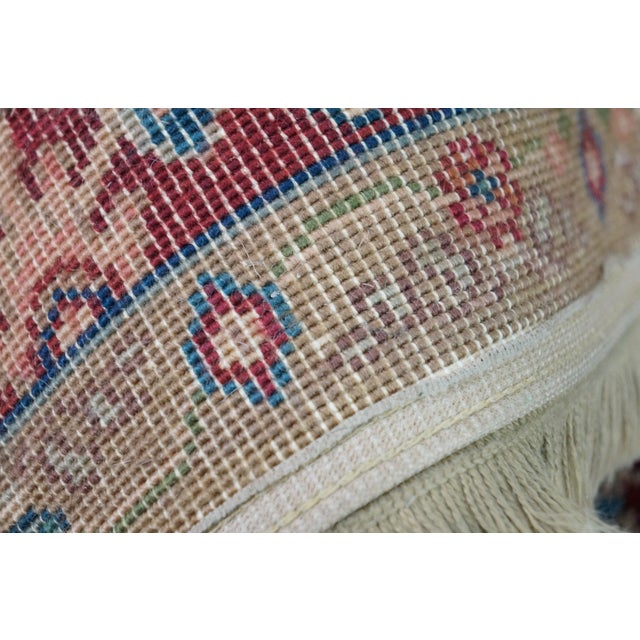 Vintage Karastan 900-901 Tea Wash Samovar 100% Wool Geometric Area Rug 4' X 6' For Sale - Image 13 of 14