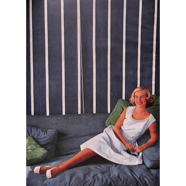 Blue Town & Country Christmas 1960 W/ Ludwig Bemelmans Cover Artwork For Sale - Image 8 of 14