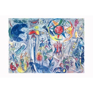 1964 Lithograph "La Vie" by Marc Chagall For Sale