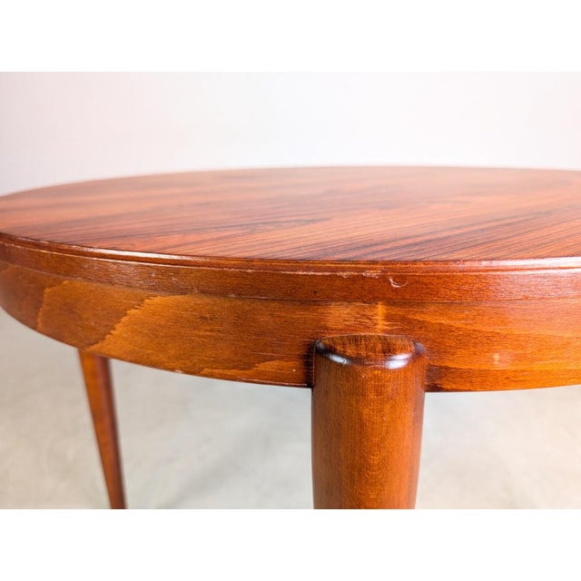 Brown Mid-Century Danish Dining Table in Teak, 1960s For Sale - Image 8 of 9