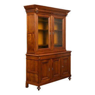 Gründerzeit Oak Bookcase, 1800s For Sale